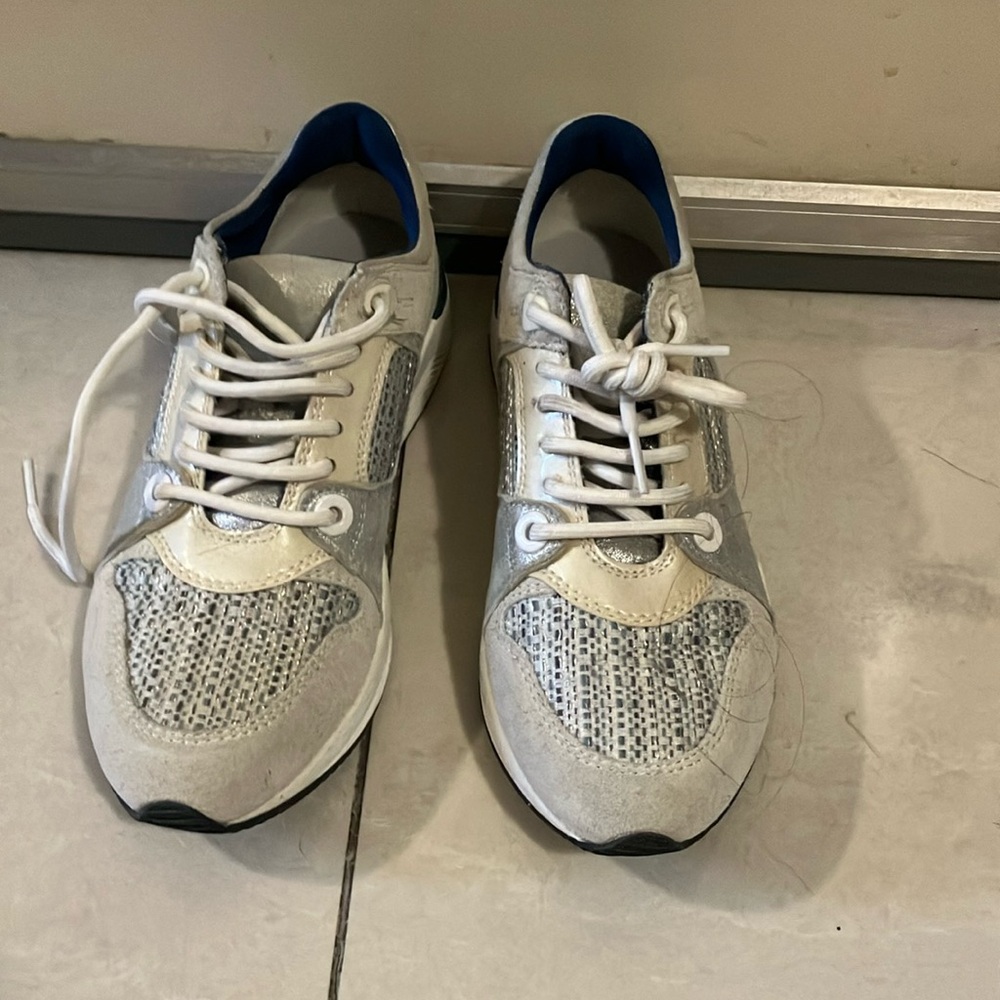 Metallic Geox Sneakers